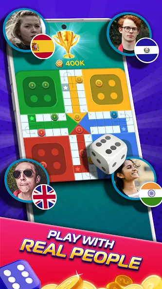Скачать Ludo SuperStar- Board Game [MOD: безлимитные монеты и всё открыто] — скриншот 3