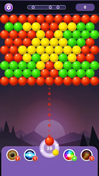 Скачать Bubble Shooter Rainbow [MOD: безлимитные монеты и жизни] — скриншот 5