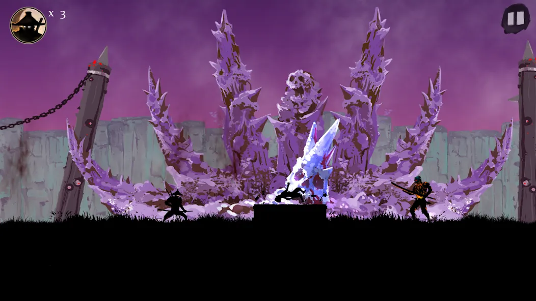 Скачать Ninja Arashi [MOD: безлимитные монеты и открыты все уровни] — скриншот 2