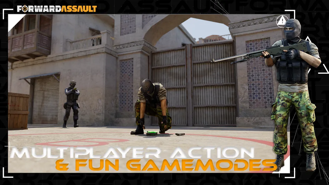 Forward Assault [MOD: много денег и оружия] на Андроид — скриншот 3