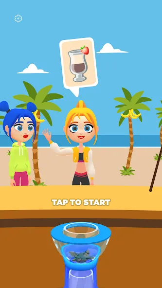 Скачать Blend It 3D [MOD: безлимитные деньги и алмазы] на телефон — скриншот 1