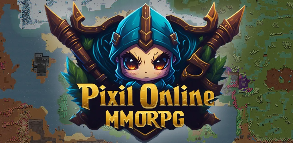 Pixil - MMORPG 2D ONLINE RPG [MOD: безлимитные ресурсы и усиленный персонаж] (Бесплатно / APK) — скриншот 1