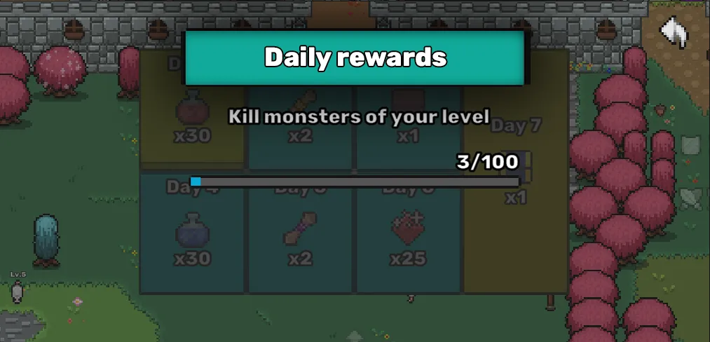 Pixil - MMORPG 2D ONLINE RPG [MOD: безлимитные ресурсы и усиленный персонаж] (Бесплатно / APK) — скриншот 5