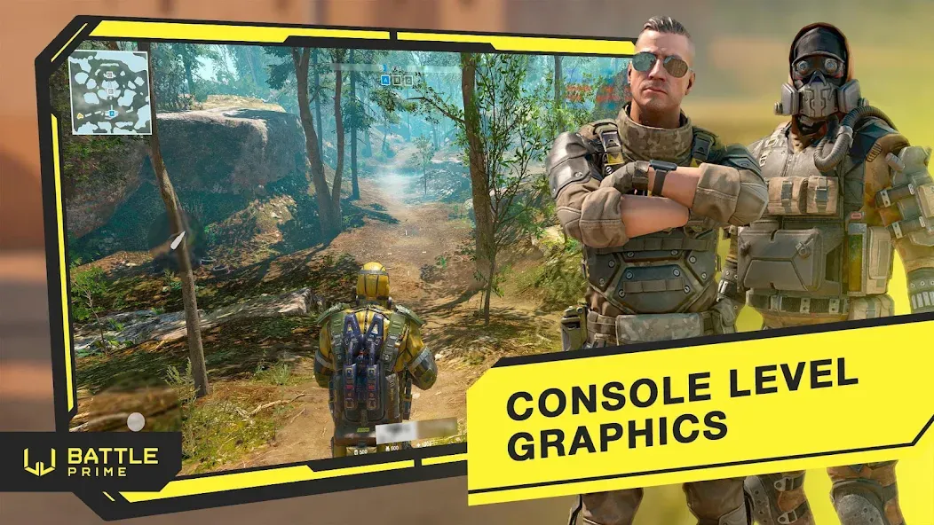 Скачать Battle Prime: FPS gun shooting [MOD: безлимитные деньги и оружие] на телефон — скриншот 1