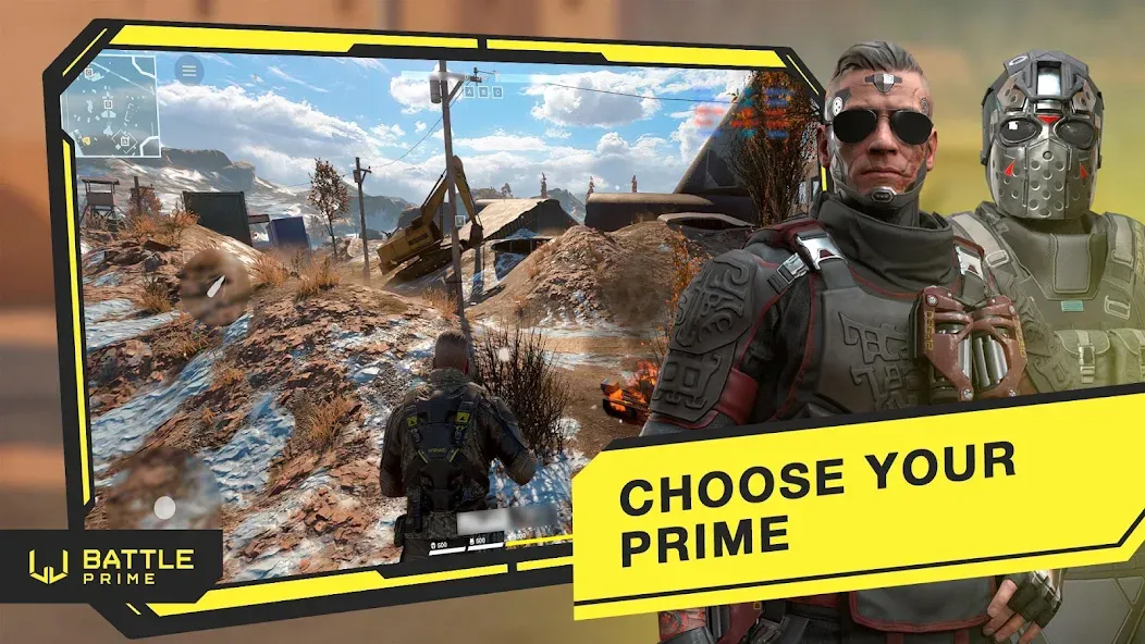 Скачать Battle Prime: FPS gun shooting [MOD: безлимитные деньги и оружие] на телефон — скриншот 4
