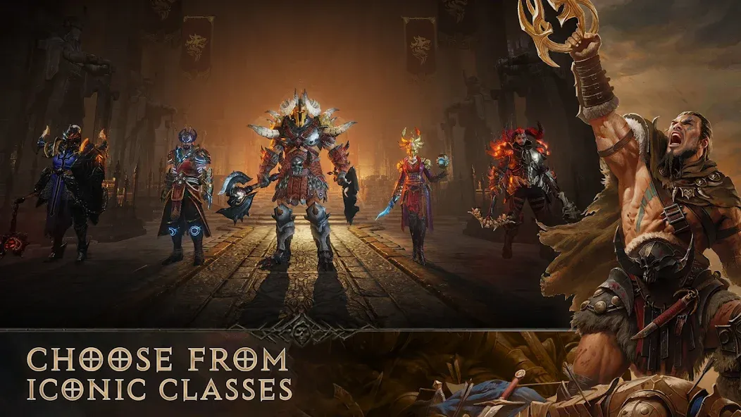 Скачать Diablo Immortal [MOD: много золота и усиленный урон] на телефон — скриншот 1