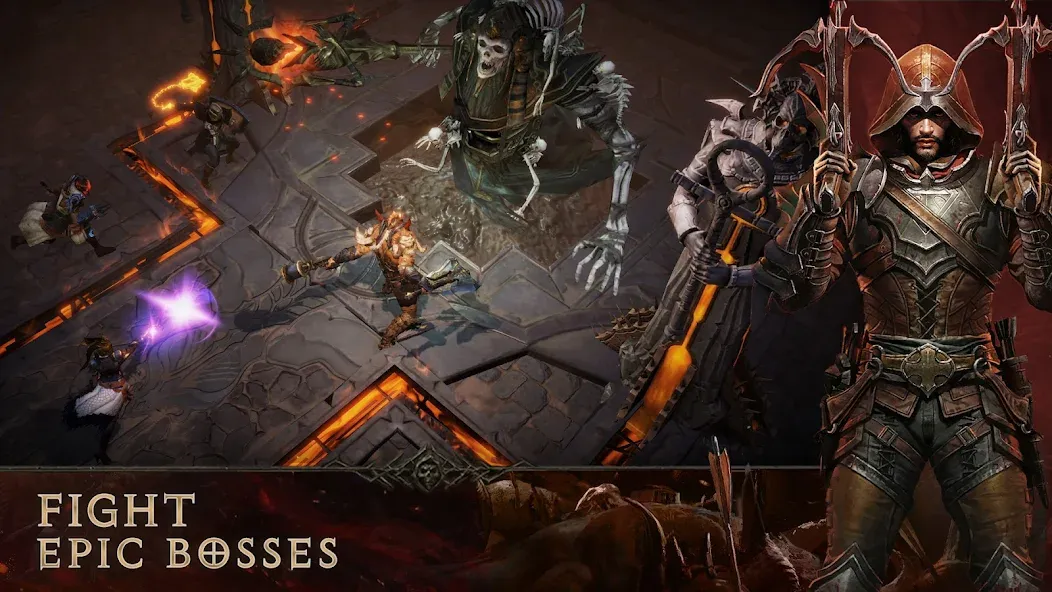 Скачать Diablo Immortal [MOD: много золота и усиленный урон] на телефон — скриншот 2