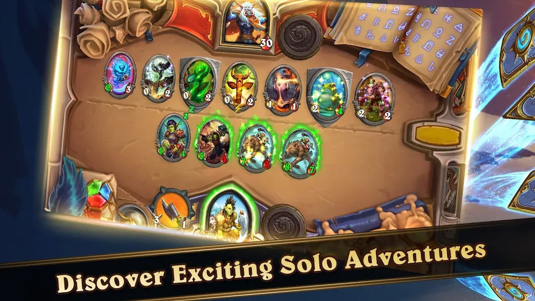 Hearthstone [MOD: безлимитная мана и открыты все карты] — Скачать бесплатно (APK) — скриншот 1