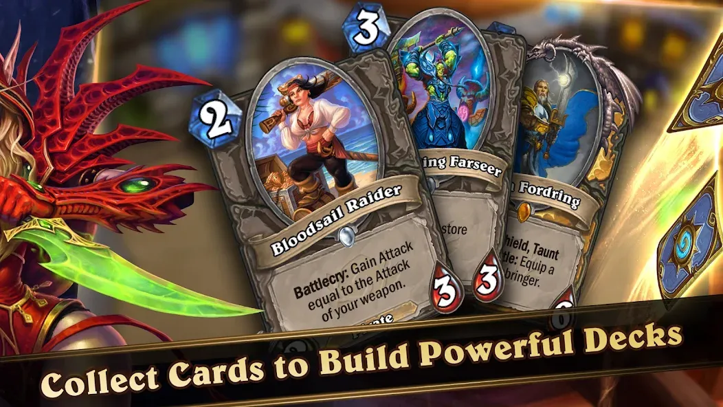 Hearthstone [MOD: безлимитная мана и открыты все карты] — Скачать бесплатно (APK) — скриншот 4