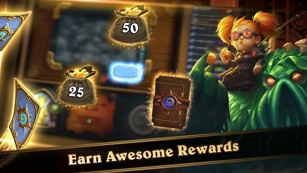 Hearthstone [MOD: безлимитная мана и открыты все карты] — Скачать бесплатно (APK) — скриншот 5