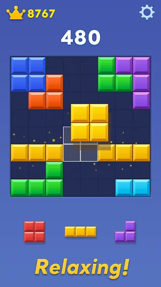 Block Blast! [MOD: безлимитные бустеры и монеты] — Скачать бесплатно (APK) — скриншот 2