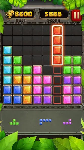 Block Puzzle Guardian [MOD: без рекламы и много жизней] — Скачать бесплатно (APK) — скриншот 3