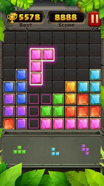 Block Puzzle Guardian [MOD: без рекламы и много жизней] — Скачать бесплатно (APK) — скриншот 5