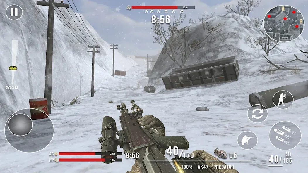 Modern Commando Strike Mission [MOD: безлимитные патроны и оружие] (Бесплатно / APK) — скриншот 2