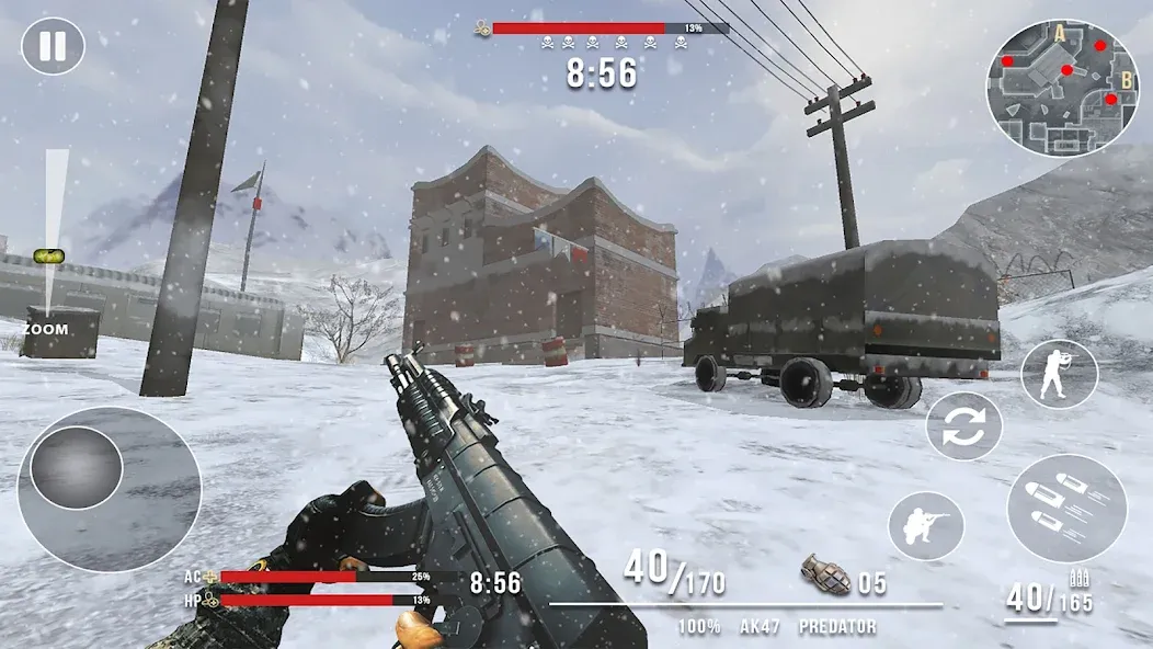 Modern Commando Strike Mission [MOD: безлимитные патроны и оружие] (Бесплатно / APK) — скриншот 3
