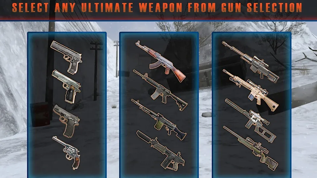 Modern Commando Strike Mission [MOD: безлимитные патроны и оружие] (Бесплатно / APK) — скриншот 4