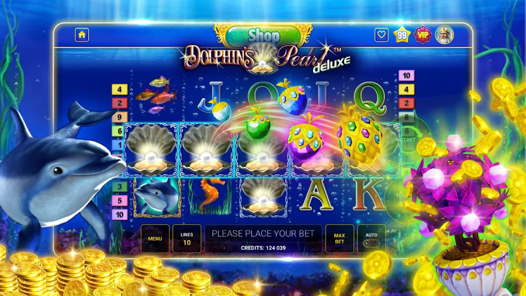 Скачать Bloom Boom Casino Slots Online [MOD: безлимитные монеты и бонусы] на телефон — скриншот 5