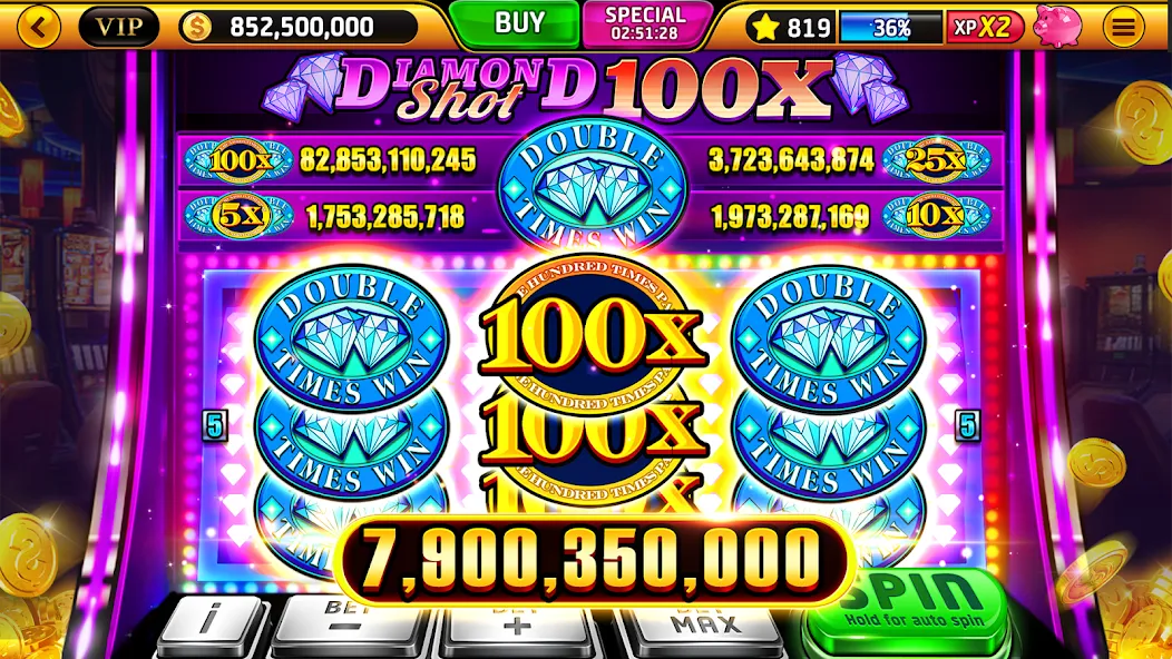 Wild Classic Slots Casino Game [MOD: безлимитные монеты и все бонусы] (Бесплатно / APK) — скриншот 1