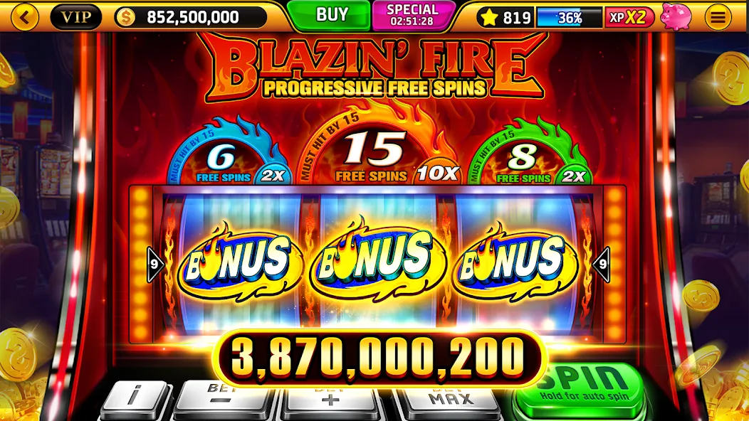 Wild Classic Slots Casino Game [MOD: безлимитные монеты и все бонусы] (Бесплатно / APK) — скриншот 4