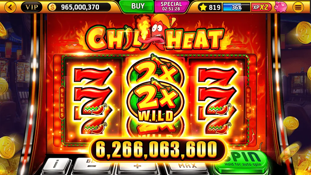Wild Classic Slots Casino Game [MOD: безлимитные монеты и все бонусы] (Бесплатно / APK) — скриншот 5
