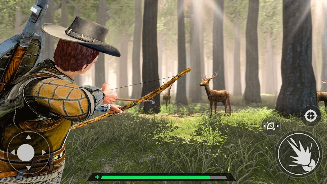 Animal Archery Hunting Games [MOD: безлимитные стрелы и открыты все уровни] — Скачать бесплатно (APK) — скриншот 1