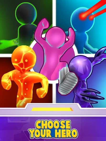 Скачать взлом Heroes Inc! [MOD: безлимитные ресурсы и усиленные герои] — скриншот 5