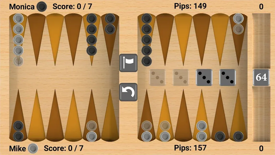 Скачать взлом Bluetooth Backgammon [MOD: игра по bluetooth без ограничений] — скриншот 3