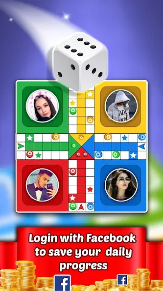 Ludo Supreme™ Online Gold Star [MOD: безлимитные монеты и всё открыто] на Андроид — скриншот 3
