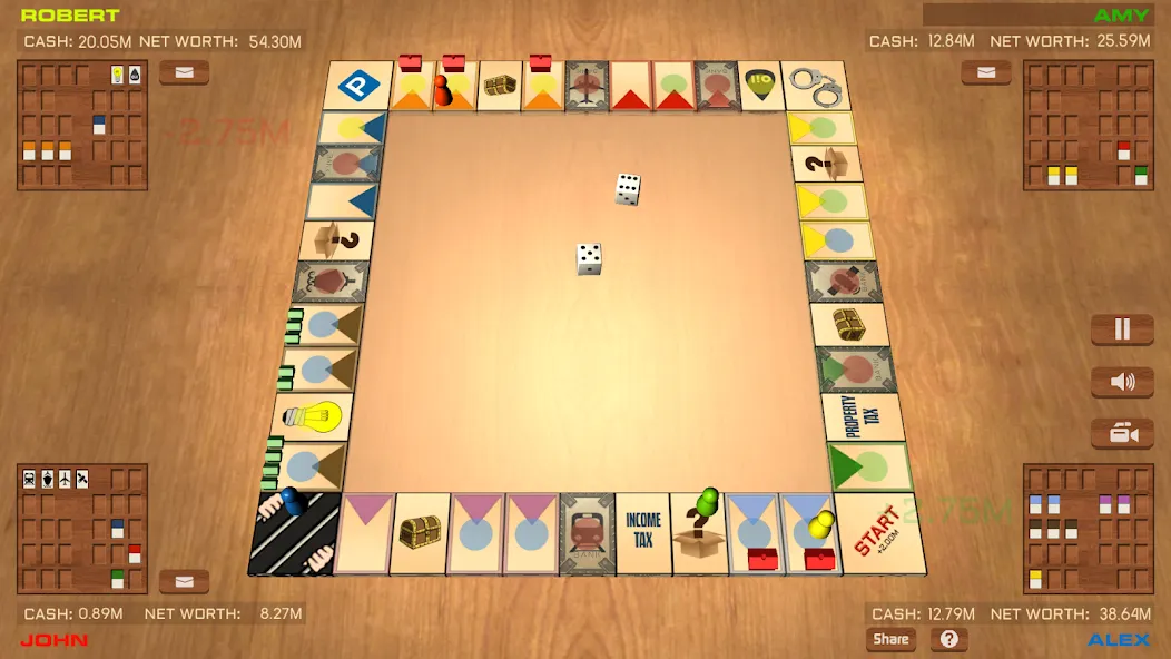 Взломанная Businessman ONLINE board game [MOD: безлимитные деньги и ресурсы] на Андроид — скриншот 3