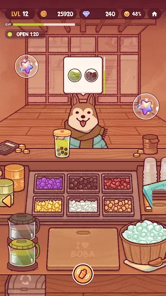 Boba Tale [MOD: безлимитные деньги и ресурсы] на Андроид — скриншот 1
