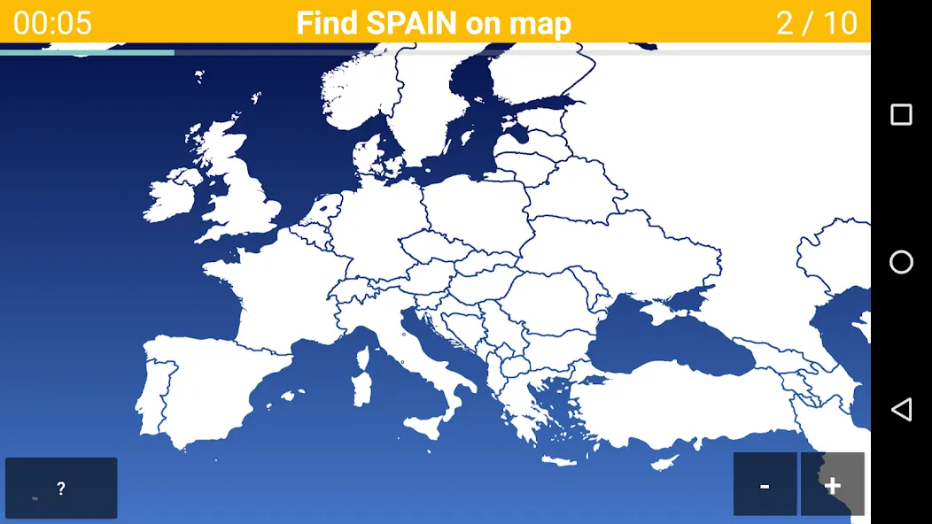 Скачать Europe Map Quiz - European Cou [MOD: открыты все страны и уровни] на телефон — скриншот 2