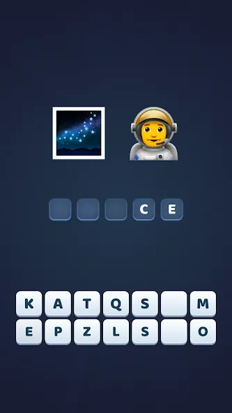 Взломанная Emoji Quiz - Word game [MOD: открыты все уровни и подсказки] на Андроид — скриншот 2