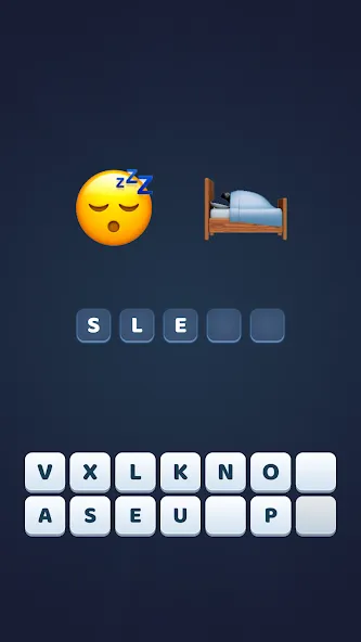 Взломанная Emoji Quiz - Word game [MOD: открыты все уровни и подсказки] на Андроид — скриншот 5
