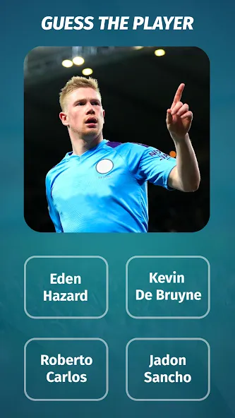 Скачать взлом Football Quiz - Soccer Trivia [MOD: все футбольные вопросы открыты] — скриншот 1