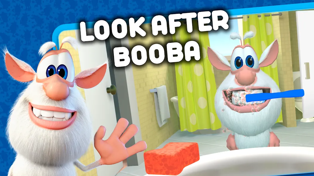 Взломанная My talking Booba. Virtual pet [MOD: безлимитные монеты и всё открыто] на Андроид — скриншот 2