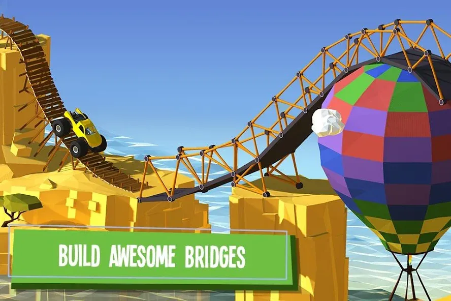 Скачать Build a Bridge! [MOD: безлимитные деньги и ресурсы] — скриншот 2