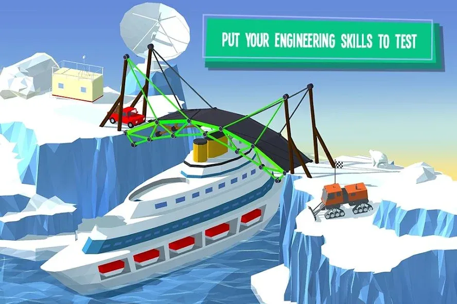 Скачать Build a Bridge! [MOD: безлимитные деньги и ресурсы] — скриншот 4