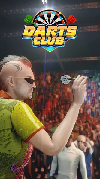 Darts Club: PvP Multiplayer [MOD: безлимитные монеты и улучшения] — Скачать бесплатно (APK) — скриншот 1