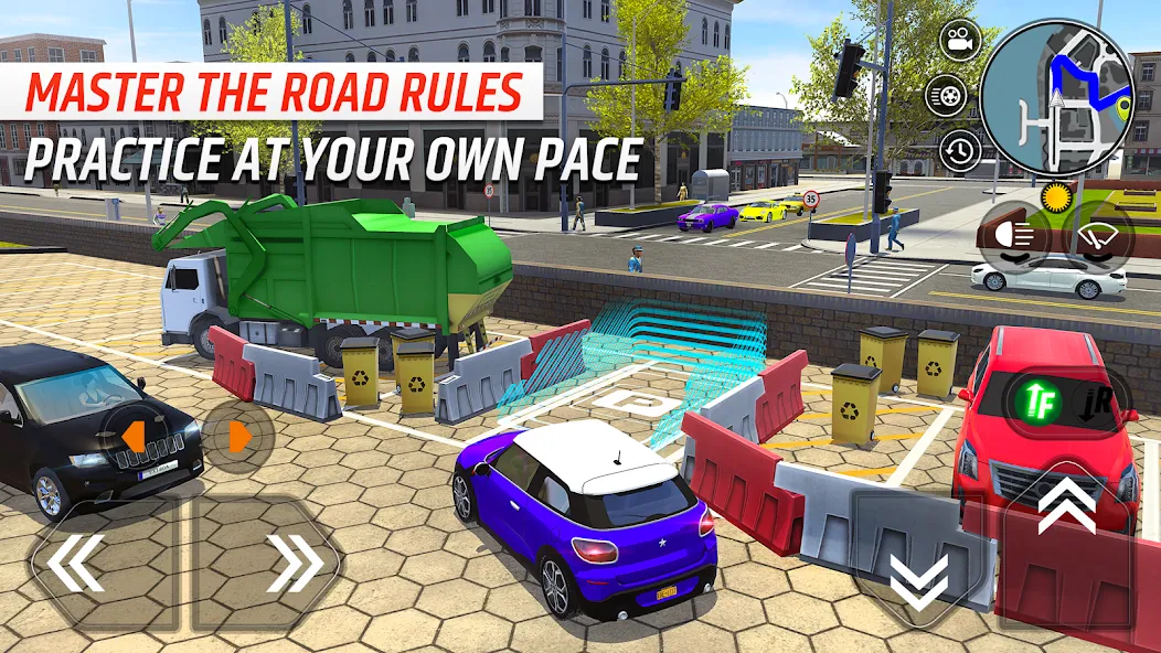 Скачать Car Driving School Simulator [MOD: безлимитные деньги и все машины открыты] на телефон — скриншот 3