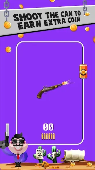 Bottle Shooting VS Gun [MOD: безлимитные патроны и точная стрельба] (Бесплатно / APK) — скриншот 3