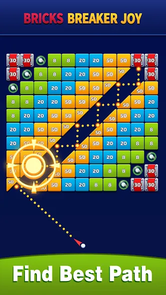 Bricks Breaker Joy [MOD: безлимитные жизни и усилители] — Скачать бесплатно (APK) — скриншот 3
