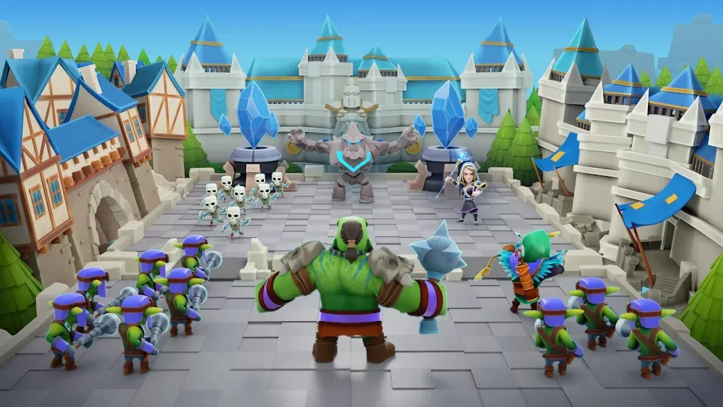 Clash of Wizards [MOD: безлимитная мана и усиленные заклинания] — Скачать бесплатно (APK) — скриншот 1