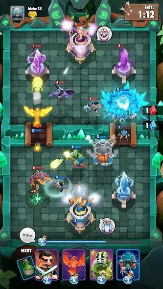 Clash of Wizards [MOD: безлимитная мана и усиленные заклинания] — Скачать бесплатно (APK) — скриншот 3