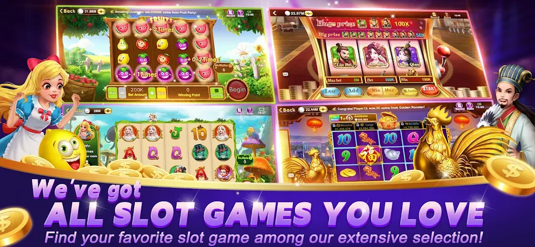 Скачать Happy Poker Slots [MOD: безлимитные монеты и бонусы] на телефон — скриншот 2