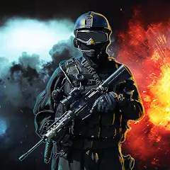 Black Commando : War Game [MOD: безлимитные патроны и оружие] на Андроид