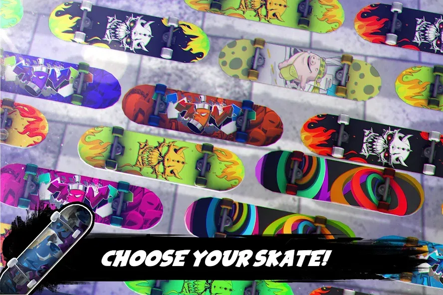True Skateboarding Ride Style [MOD: открыты все доски и трюки] (Бесплатно / APK) — скриншот 3