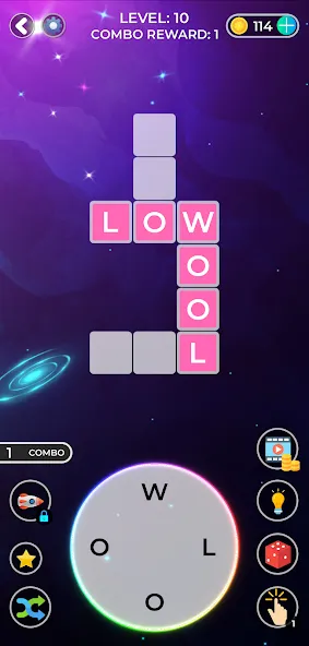 Word Game. Crossword Search Pu [MOD: безлимитные подсказки и ходы] последняя версия — скриншот 1
