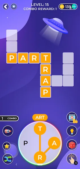 Word Game. Crossword Search Pu [MOD: безлимитные подсказки и ходы] последняя версия — скриншот 5