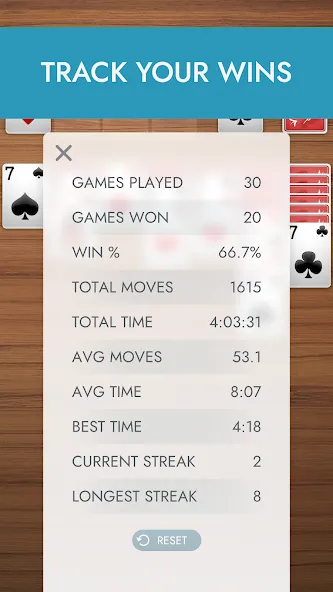 Скачать взлом Solitaire: Classic Card Games [MOD: без рекламы и подсказки] — скриншот 3