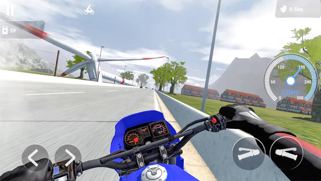 Скачать взлом Moto Bike Race 3D Motorcycles [MOD: безлимитные деньги и нитро] — скриншот 1